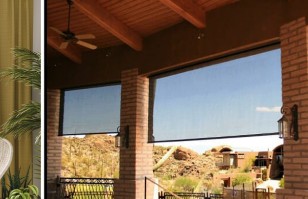 علاجات النوافذ الآلية