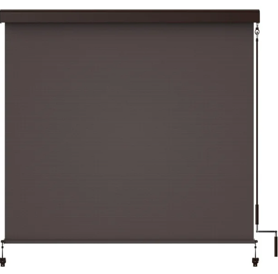10 '× 8' كرنك في الهواء الطلق تعمل بميزات وفوائد الظل الأسطوانة