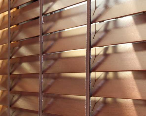 ستائر خشبية