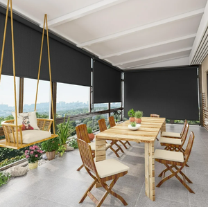 10 '× 8' كرنك في الهواء الطلق تعمل بظلال الأسطوانة