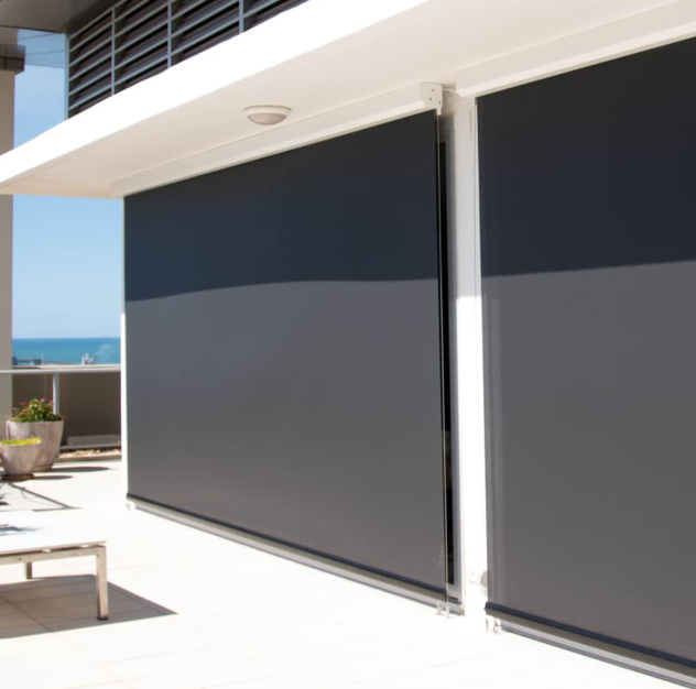 10 '&times; 8' الظل الأسطوري الخارجي مع أدلة سلك الفولاذ المقاوم للصدأ