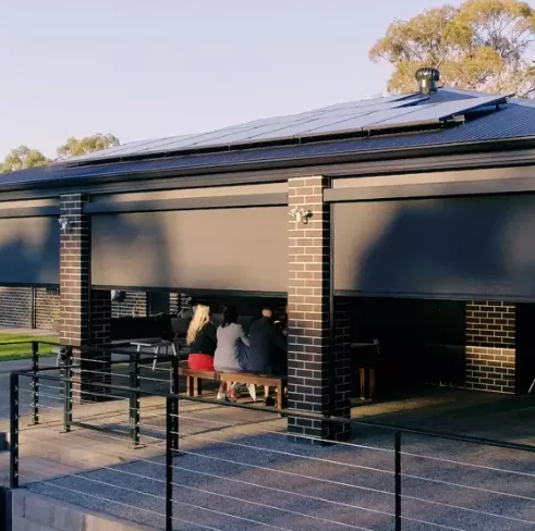 ثقيلة 10 '&times; 8' ظلال أسطوانة خارجية شبه شفافة