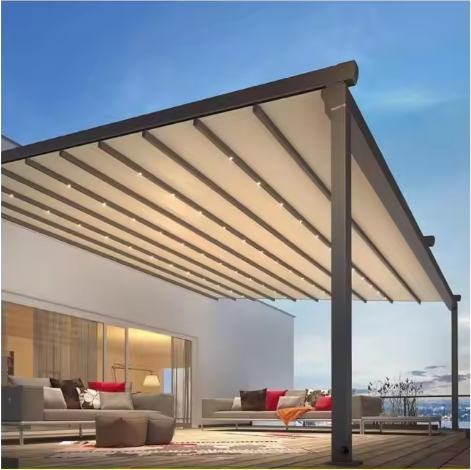 ظلال مظلة العريشة القابلة للسحب